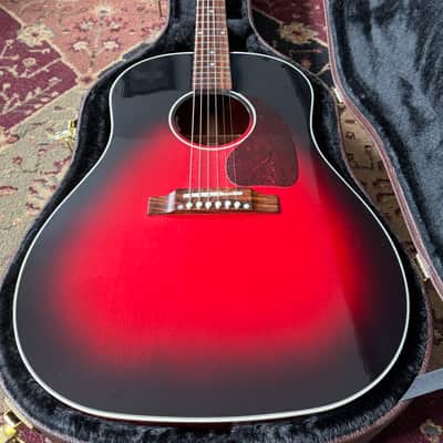 Gibson Slash J-45 Vermillion Burst image 4