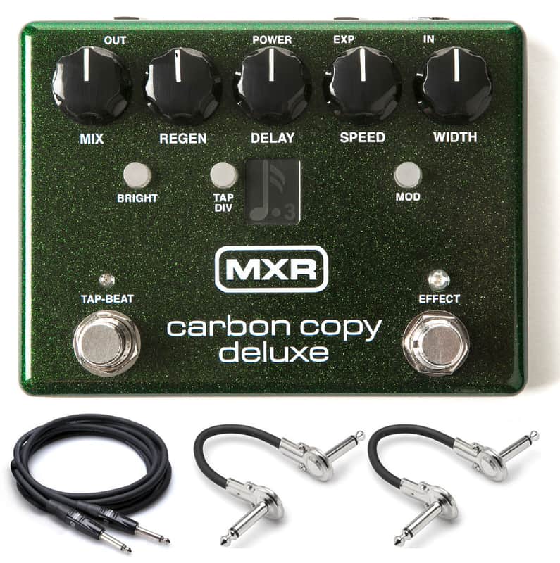 New MXR M292 Carbon Copy Deluxe Analog Delay Guitar Effects Pedal image 1