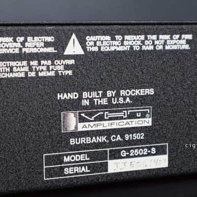Fryette VHT 2502 Power Amp image 13