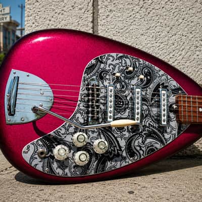 KAPA MINSTREL 1958 - CUSTOMIZED. PURPLE SPARKLE. Only 1. Rare. Showstopper. Only 1. image 3