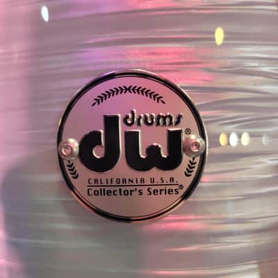 DW Collector's Series 4-piece Shell Pack - Pale Blue Oyster image 6