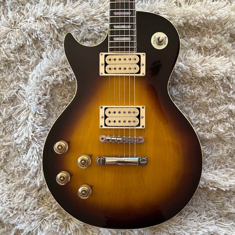 1980 Aria Pro II Les Paul Standard Left Handed Electric Guitar image 1