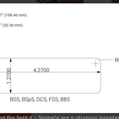 Nordstrand Big Split 5 String Bass Pickup Set image 6