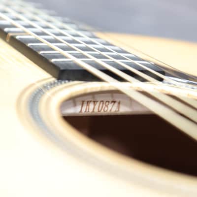 Yamaha FG9 M Acoustic Guitar 2024 - Natural / Nitrocellulose lacquer finish image 8