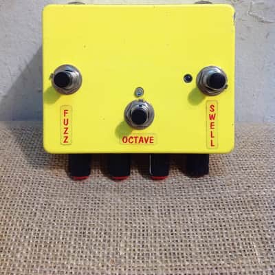 Prescription Electronics Experience Fuzz Guitar Effect Pedal Yellow image 1