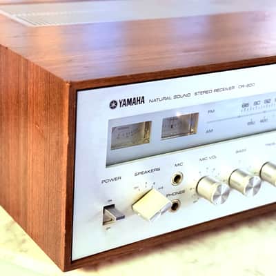 🎵 Yamaha CR-800 Natural Sound Stereo Receiver – Serviced, Cleaned & Tested – Wood Case image 4