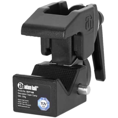 Gravity Stands GR-SCP710BSET1 | 13-53mm Super Clamp Set | TV16 Spigot Mounting Kit image 6