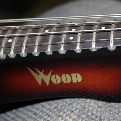 Mark Wood WV-CB5F-B 5 String Fretted Electric Violin, Viper (USED) Sunburst image 5