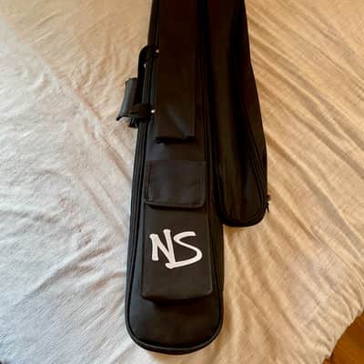 NS Design WAVc 5 String Full Size Electric Upright Bass 2025 - Transparent Red image 20