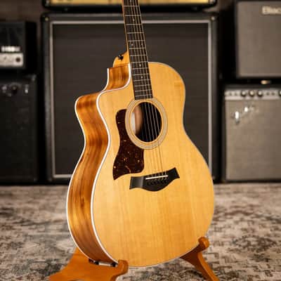 Taylor 214ce - K Koa/Spruce Left Handed Acoustic/Electric Guitar - Natural with Gig Bag image 16