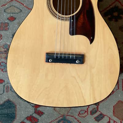 Vintage 1960s-70s 319 Harmony Atomic Logo Parlor Guitar OM Minty PLAYER ! image 1