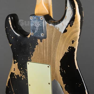Fender Custom Shop Masterbuilt Jason Smith Stratocaster Landau 68 Relic 2020 - Black (COD 2257UG) image 20