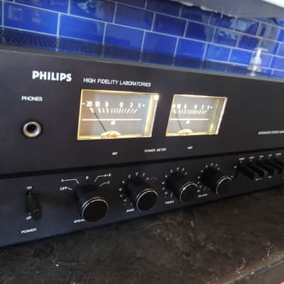 Philips 6871 Tuner/ 3881 Integrated Amp set 90'S? - Blk image 9