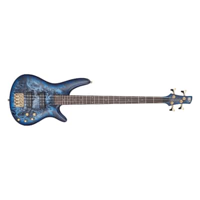 Ibanez SR300EDXCZM SR Standard 4-String Bass - Cosmic Blue Frozen Matte image 4