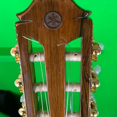 Yamaha GC-10A Solid Cedar Top 1981 Natural with humicase image 14