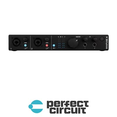 Arturia MiniFuse 4 USB-C Audio Interface (Black) image 1