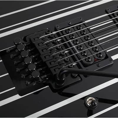 Schecter 6 String Solid-Body Electric Guitar, Gloss Black (1739) image 4