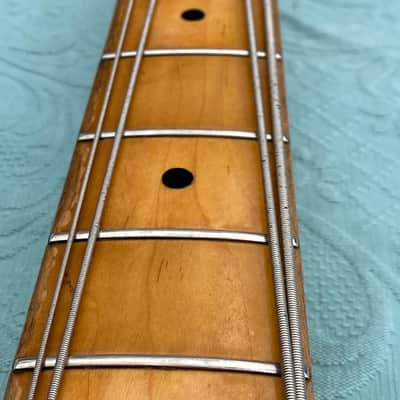 Fender Precision Bass LEFTY 1976 - Sunburst imagen 9