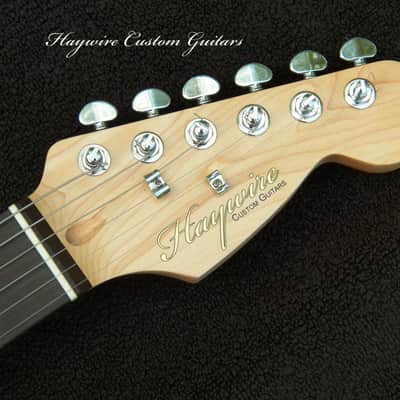 XX-Wide 2" Neck Tobacco Burst Mahogany Stratocaster with Ebony/Maple Neck + 2025+ 3 Matching Humbucking Custom Pickups + 3 Coil Spit Toggles + Kill Switch + Grover 406C Locking Tuners +Leveled, Crowned and Polished Frets with Full Setup! image 4