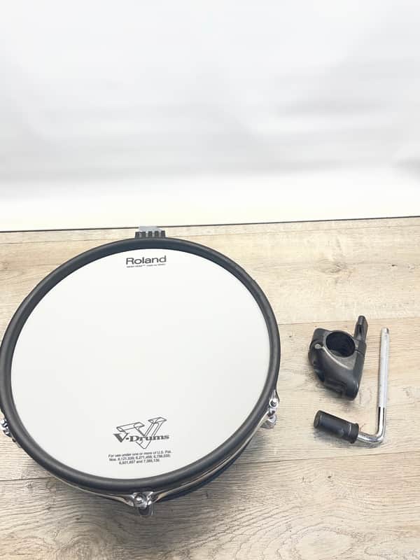 Roland PD-125BK V-Pad 12" Dual Trigger Mesh Drum Pad w/ MDC-10U Rack Mount image 1