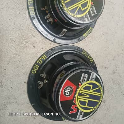 8" 16 OHM SPEAKERS 2 AVAILABLE DB DRIVE G2 *READ THE DESCRIPTION* AMPEG KUSTOM FENDER CRATE ROLAND 16 OHMS POWERHOUSES! PMR SPEAKERS HOT-RODDED image 2