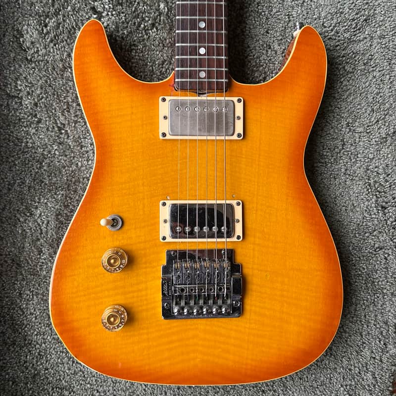1980s Strings & Things Left Handed Double Cut Electric Guitar Crazy Rare w/ HSC image 1