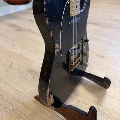 Matney Handmade Telecaster style 2025 - Heavy relic black image 10