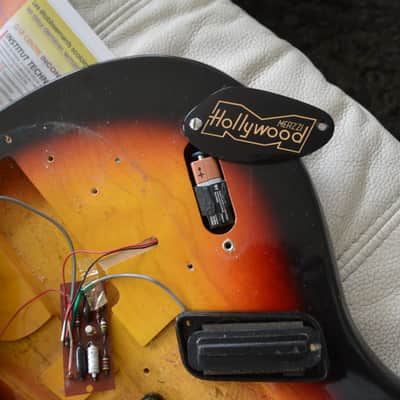 superb and very rare solid body style jaguar mid 60 'in good condition for its age +gigbag Gibson image 19