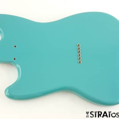 Fender Player II Mustang Series BODY Guitar Parts, Alder Offset Aquatone Blue! image 2