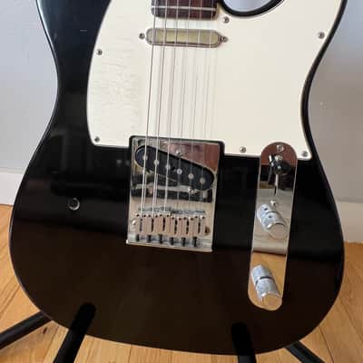 Fender American Standard Telecaster (Black) with Rosewood Fretboard 1999-2000 with Hard Shell Case image 10