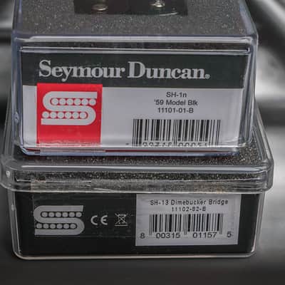 Seymour Duncan Dimebag Pickup Set SH-13 Dimebucker Bridge & SH-1 59 Neck BLACK image 3