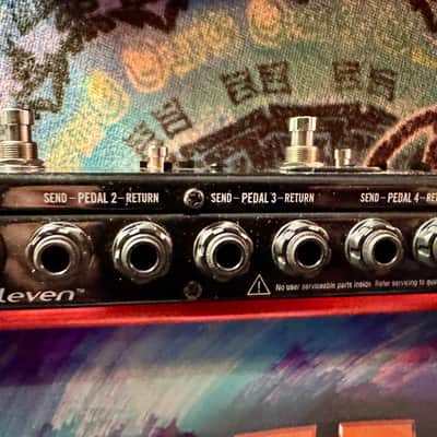 Decibel Eleven PEDAL PALETTE Analog Loop Bypass/Switcher/Router/Mixer image 9
