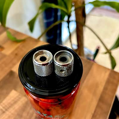 FENDER TELECASTER PRECISION BASS ORIGINAL ALUMINUM KNOBS 1969 1969 - NICKEL image 4