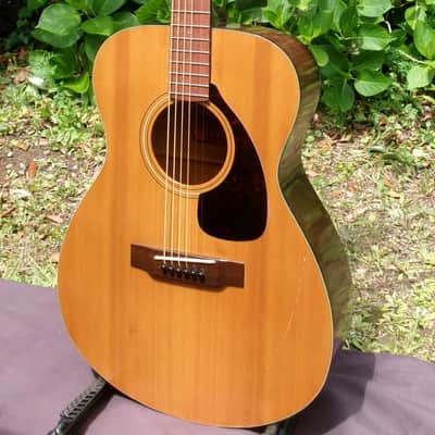 1971 Yamaha FG 110 OOO size guitar, Nippon Gakki Red Label image 4