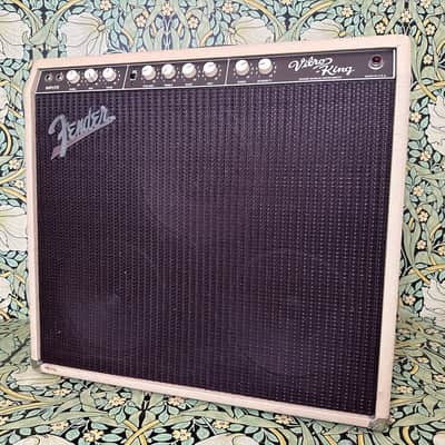 Fender Vibro King 3x10 Combo Amp Blonde 1993 image 1