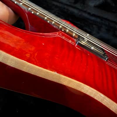 10 Top PRS Custom 22 Tremolo 2003 - Scarlet Red image 6