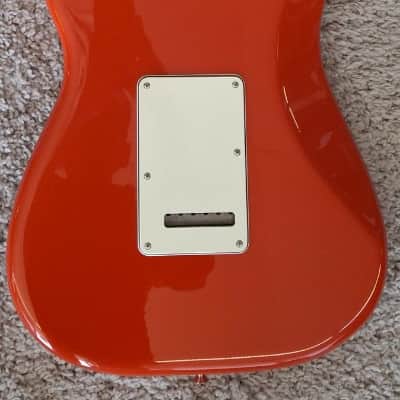 Mint Fender Player II Stratocaster, Rosewood Fingerboard, Coral Red Finish - MIM image 2