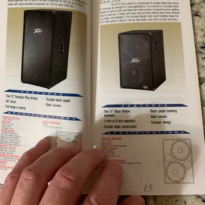 Peavey Sound Reinforcement Catalog 1992 image 6