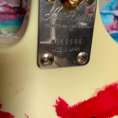 Aria ZZ Custom 1984 - Blood Splatter image 12
