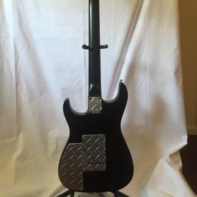 Jackson Strat Aluminum Diamond Plate , Flat Black image 2