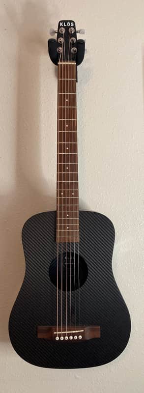 KLŌS Hybrid Travel Guitar purchased new in 2018 or 2019 - carbon fiber composite image 1