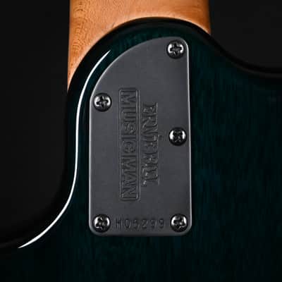 Ernie Ball Music Man JP15 Emerald Glow Roasted/Figured Maple Neck *Miami Guitar Exclusive* 2025 (H06299) image 15