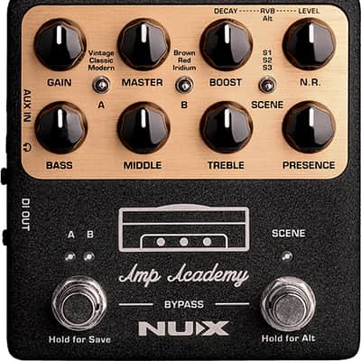 NUX Amp Academy | Stomp-Box Amp Modeler | Guitar Effects Pedal  | NGS-6 image 1