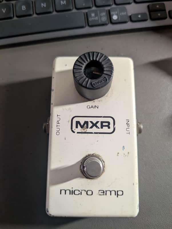 MXR MX-133 Micro Amp (1980) Block Logo, USA, All Original image 1