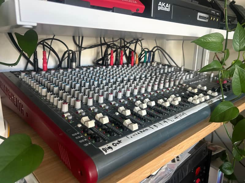 Allen & Heath ZED-R16 16-Channel Firewire Recording Mixer 2010s - Black/Red image 1
