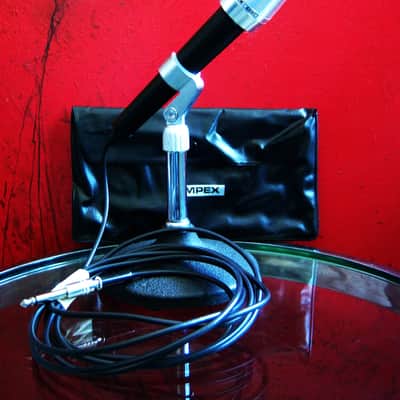 Vintage 1960's Ampex 2001 dynamic microphone High Z w accessories # 9 image 2