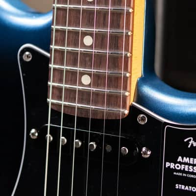 Fender American Professional II Stratocaster Electric Guitar - Dark Night with Hardshell Case image 9