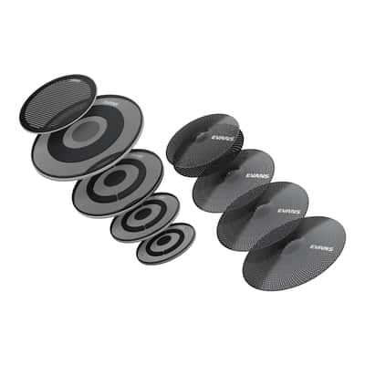 Evans ECPPB-DB1-R dB One Low Volume 10/12/14/16/22" Drum Head & 14/16/18/20" Cymbal Pack