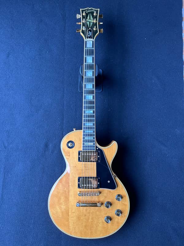 1976 Gibson Les Paul Custom Natural Vintage All Original Norlin Era USA image 1