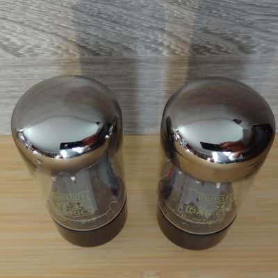 Very rare 1969 "A" NOS MULLARD Blackburn GZ34 5AR4 f32 Matched pair SAME CODE ! PERFECT balance, super strong image 5
